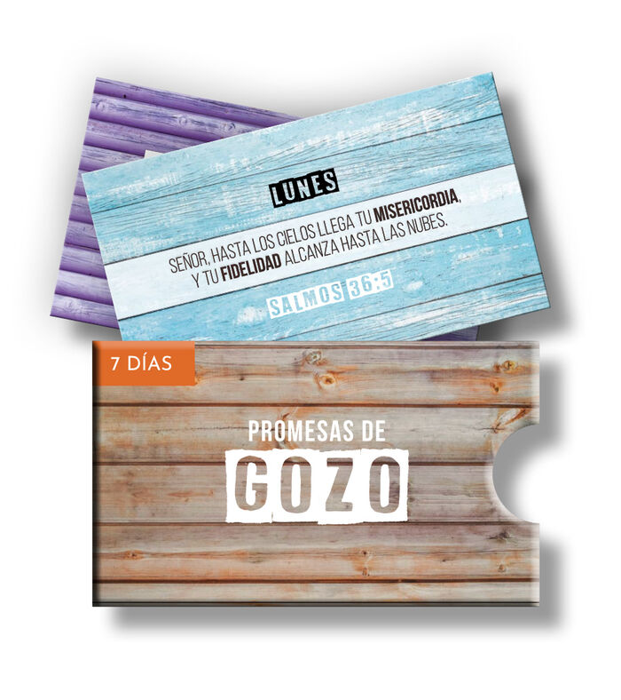 Promesas de Gozo - Sobre con 7 tarjetas