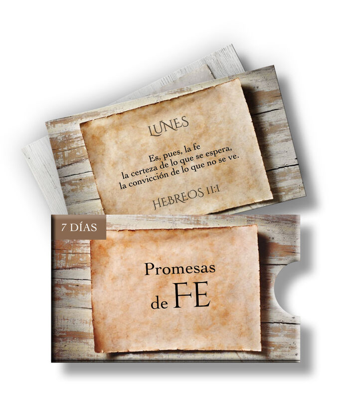 Promesas de fe - Sobre con 7 tarjetas