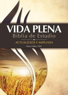 Biblia de Estudio RVR 1960 Vida Plena, Tapa Dura, Indice (Actualizada y ampliada)