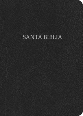 Biblia RVR60 Letra Gigante negro, piel fabricada
