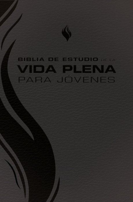 BIBLIA DE ESTUDIO DE LA VIDA PLENA PARA JÓVENES Imitación piel/negro