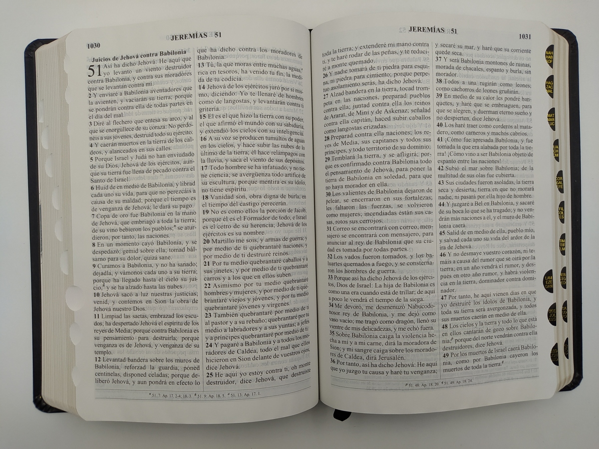 Biblia De Estudio Senda de Vida Ampliada De Piel Negro RVR60 - RVR60 ...