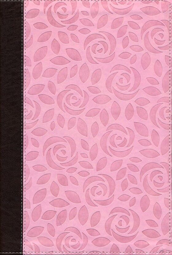 NIV Thinline Bible Large Print Pink, Imitation Leather (inglés)