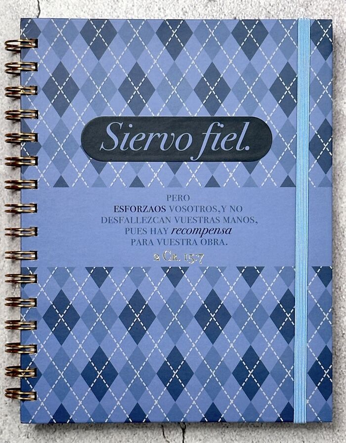 Siervo fiel. Libreta con anillas