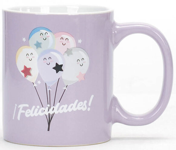 Taza: Felicidades - COMPÁRTELA