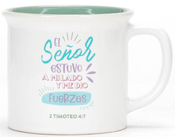 El Señor estuvo a mi lado. Taza Colección Delicia.