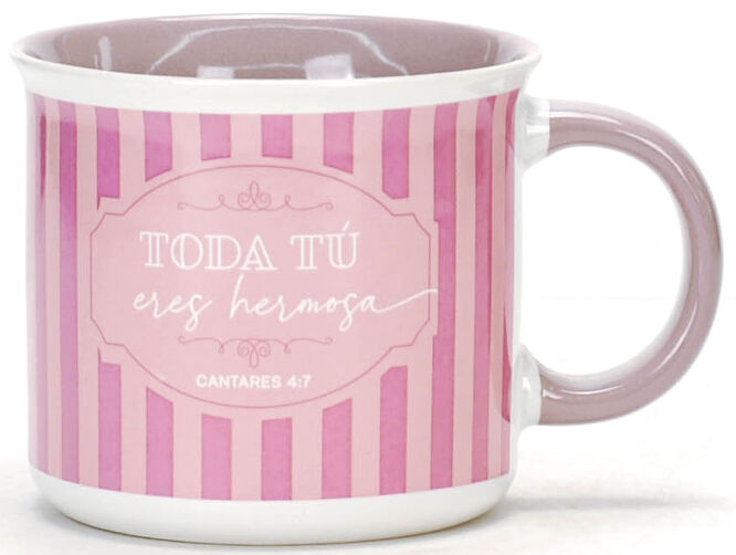 Taza: Toda tú eres hermosa - MUJER VIRTUOSA