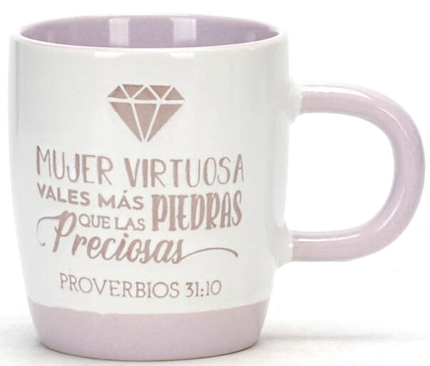 Mujer Virtuosa. Taza Colección Elemental