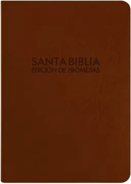 Biblia de Promesas RVR60 compacta i/piel Café con índice
