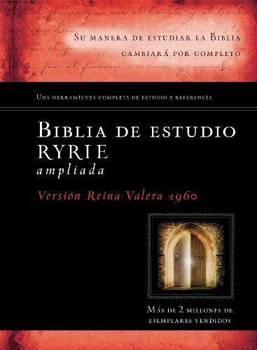 Biblia de estudio Ryrie Ampliada RVR60 Tapa Dura