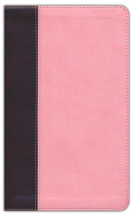 KJV Giant Print Lux-Leather Pink/Brown (inglés)