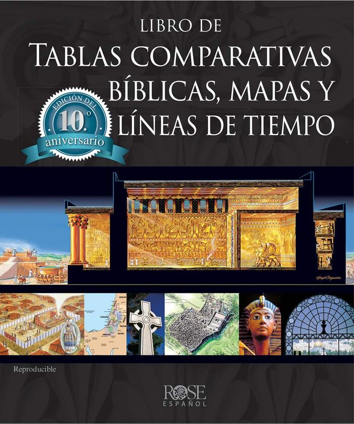 Libro de Tablas Comparativas Bíblicas, Mapas y Líneas de Tiempo