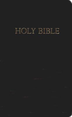 KJV Gift & Award Bible, Imitation Leather, Black (inglés)