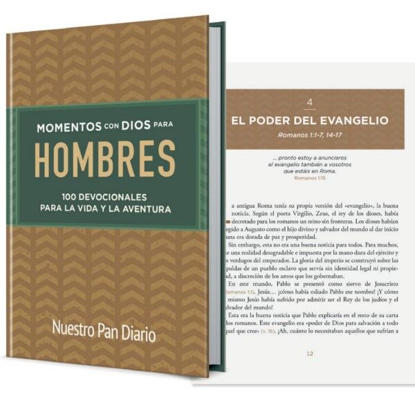 Momentos con Dios para hombres