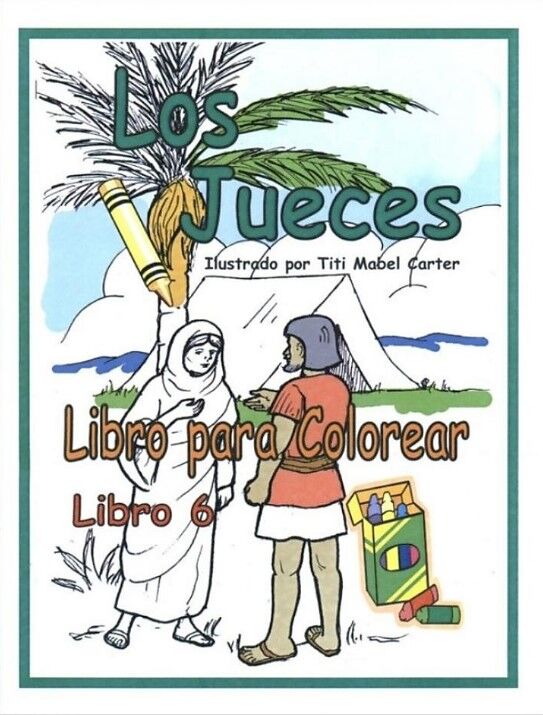 Los jueces. Libro para colorear