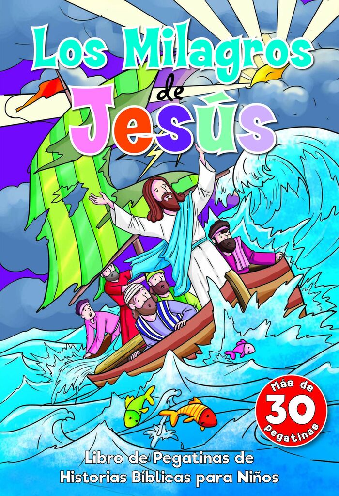 Los milagros de Jesús - libro de pegatinas