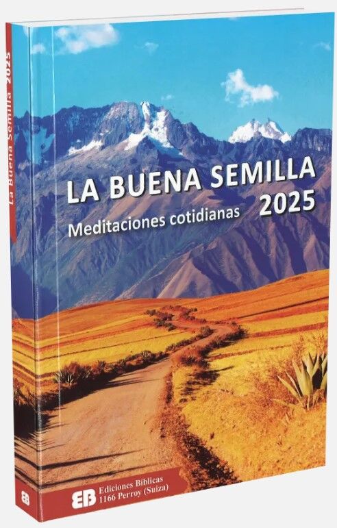 Calendario devocional 2025. Modelo libro