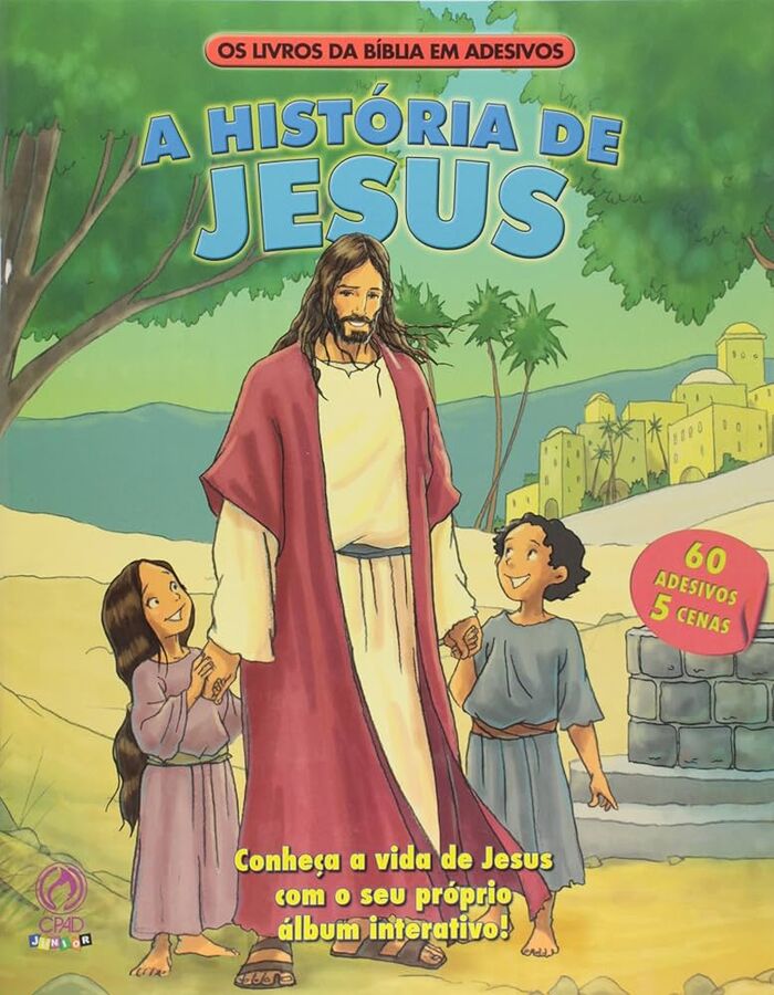 La Historia de Jesús (Album bíblico con pegatinas)