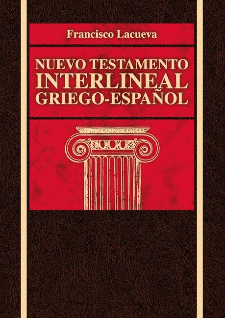 Nuevo Testamento Interlineal Griego Español Lacueva Francisco
