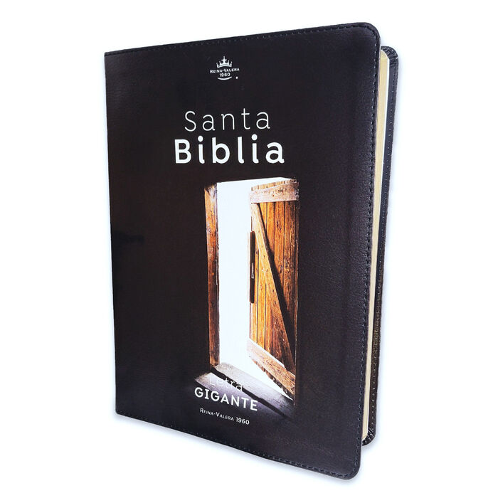 Biblia Reina Valera 1960 Letra Gigante 085c PJR i/piel Puerta Abierta