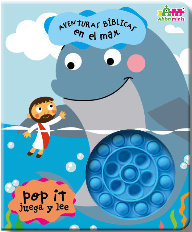 Aventuras bíblicas en el mar. Libro POP-IT. Colección Lee y Juega