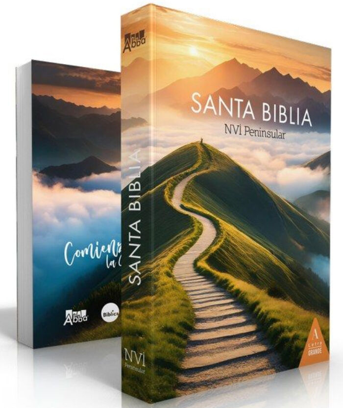 Biblia NVI Peninsular LG Rústica Sendero Edición misionera